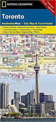 Toronto Destination City Map