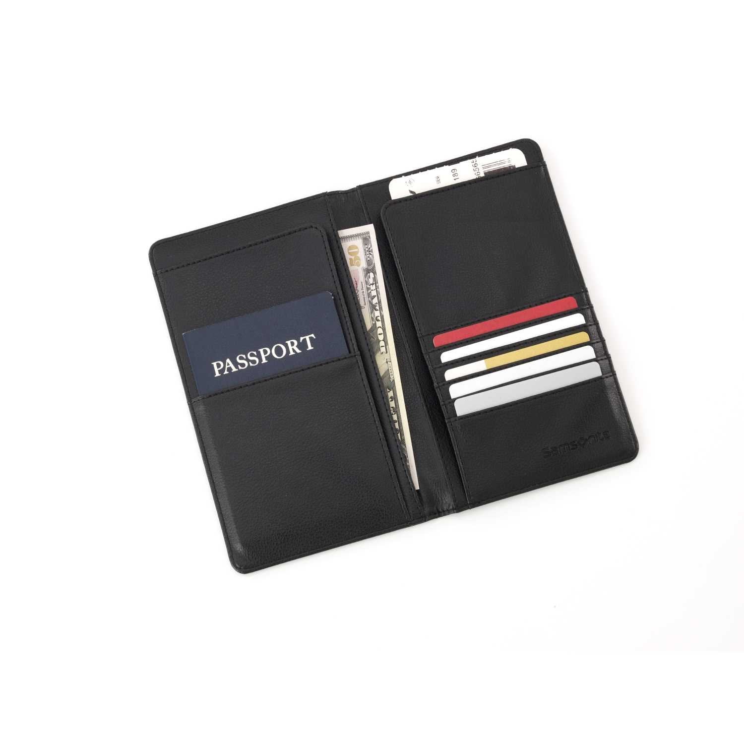 Travel Wallet Black