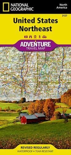 United States Northeast Travel Map