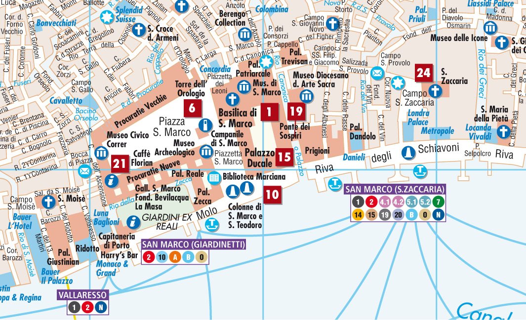 Venice Borch City Map