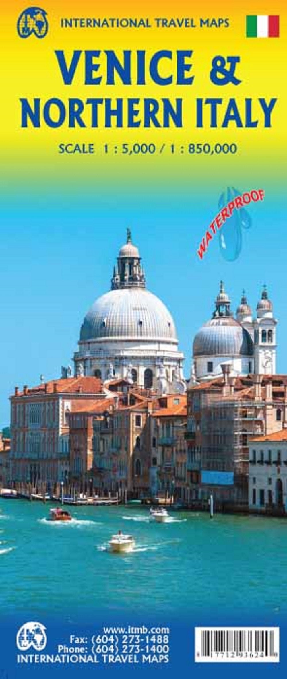 Venice & Northern Italy ITM Map 2e
