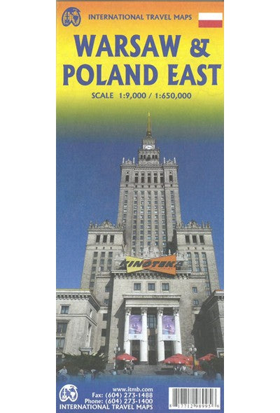 Warsaw & Poland East ITM Map 2e